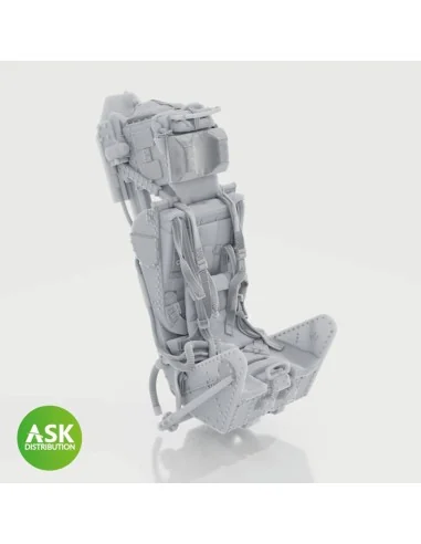 M.B. Mk.2E ejection seat with seat belts for Airfix, 1/48 - Art Sca...