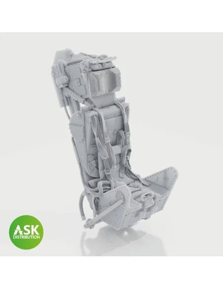 M.B. Mk.2E ejection seat with seat belts for Airfix, 1/48 - Art Sca...