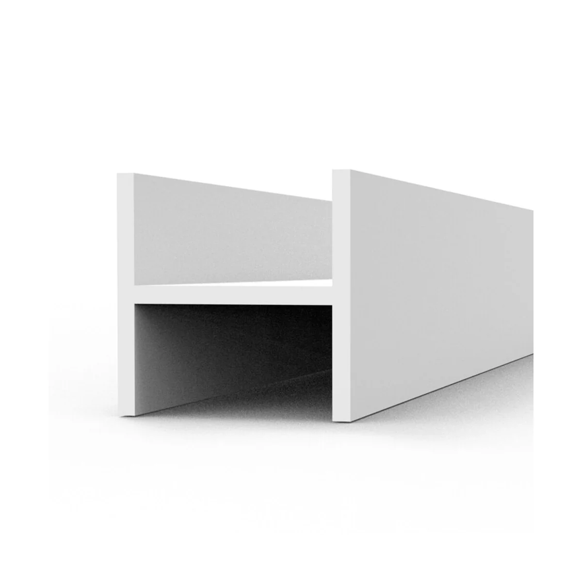 BEAMS H SHAPE 4.0 x 4.0 x 350 mm x 3 units STYRENE - AK Interactive...