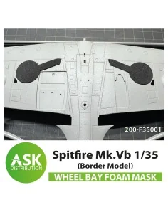 [NO_DESC] Spitfire Mk.Vb Wheel bays - FOAM flexibel express fit mas...