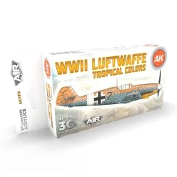 WWII Luftwaffe Tropical Colors SET 3G - AK Interactive AK11719