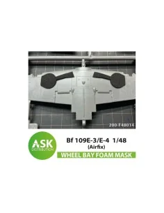 [NO_DESC] Bf 109E-3/E-4 FOAM flexibel wheel bay mask for Airfix, 1/...