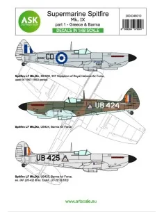 Spitfire Mk.IXc and Mk.IXe part 1 - Greece, Burma (limited edition)...