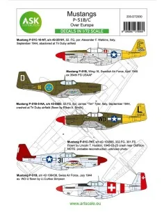 P-51B Mustang part 1 - Europe. The Bastards behind the enemy lines ...