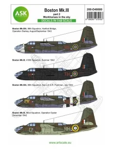 Boston MK.III part 2 - Workhorses in the sky, 1/48 - Art Scale Kit ... 2