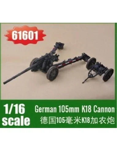 German 105mm K18 Cannon, 1/16 - I LOVE KIT 61601