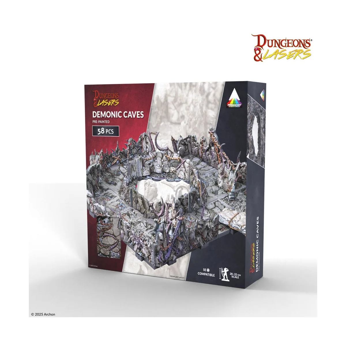 Demonic Caves Pre-Painted - Archon Studio DNL0115