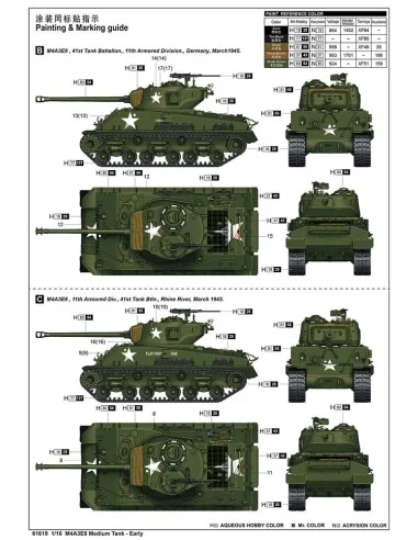 [NO_DESC] M4A3E8 Medium Tank - Early - I LOVE KIT 61619