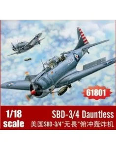 SBD-3/4 Dauntless, 1/18 - I LOVE KIT 61801