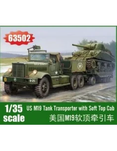 M19 Tank Transporter with Soft Top Cab, 1/35 - I LOVE KIT 63502
