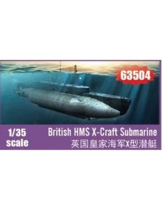 [NO_DESC] British HMS X-Craft Submarine, 1/35 - I LOVE KIT 63504