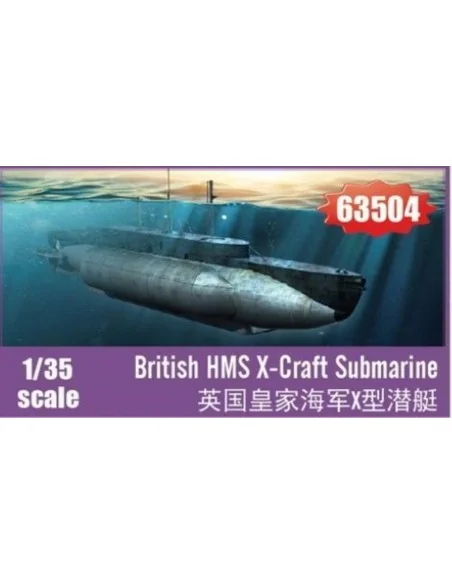 British HMS X-Craft Submarine, 1/35 - I LOVE KIT 63504