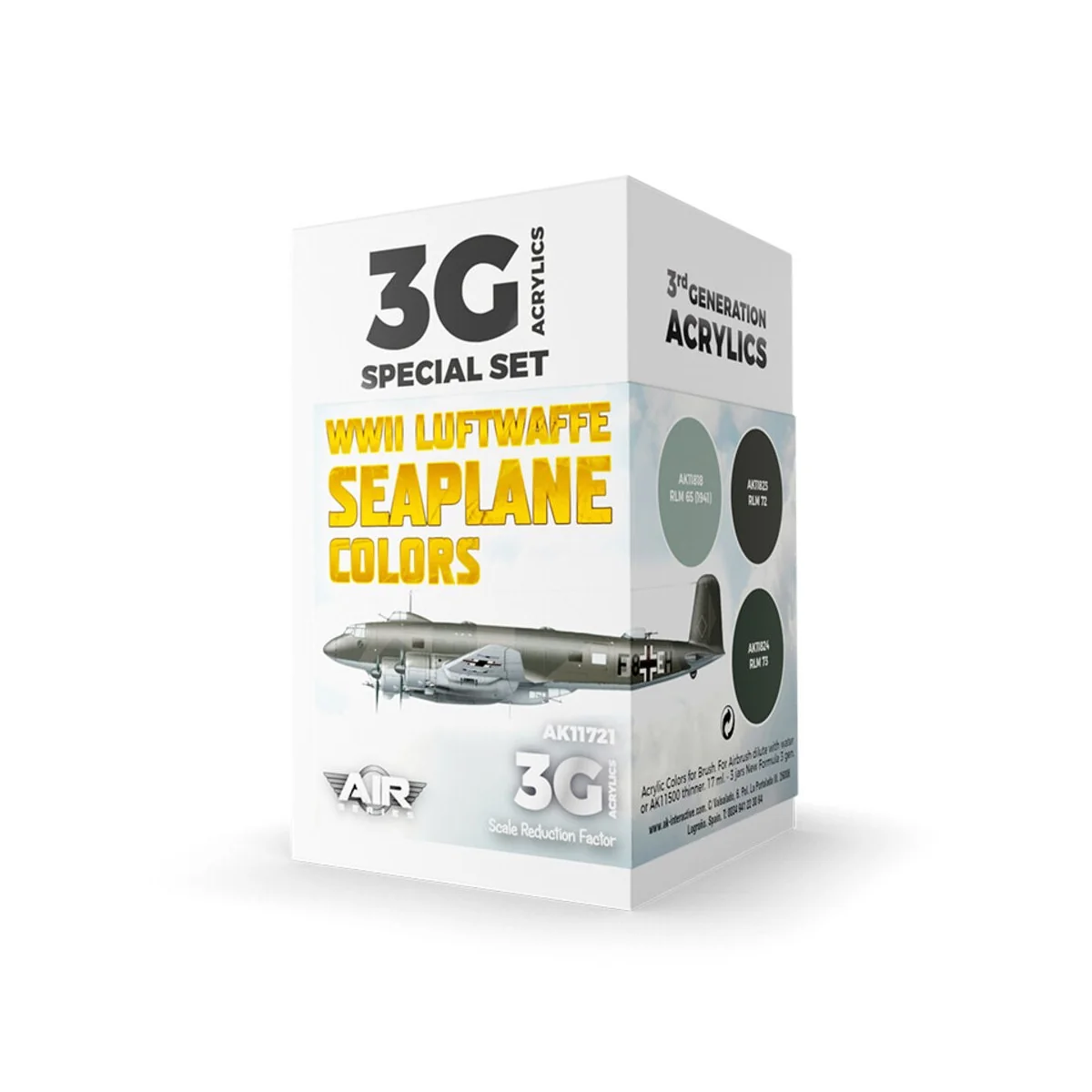 WWII Luftwaffe Seaplane Colors SET 3G - AK Interactive AK11721