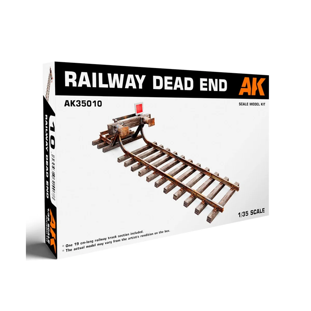 RAILWAY DEAD END, 1/35 - AK Interactive AK35010 RAILWAY DEAD END, 1/35 - AK Interactive AK35010