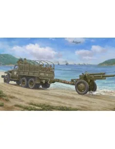 USA CCKW-352 Machine Gun Turret Version and M2A1 105MM Howitzer, 1/...