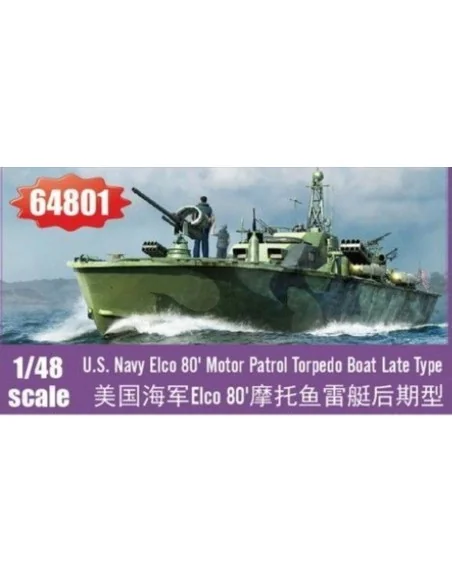 [NO_DESC] Elco 80 Motor Patrol Torpedo Boat Late Type, 1/48 - I LOV...