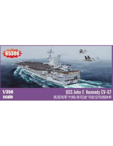USS John F. Kennedy CV-67, 1/350 - I LOVE KIT 65306