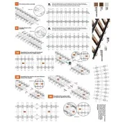 DOUBLE RAILWAY TRACK SECTION, 1/35 - AK Interactive AK35011 DOUBLE RAILWAY TRACK SECTION, 1/35 - AK Interactive AK35011