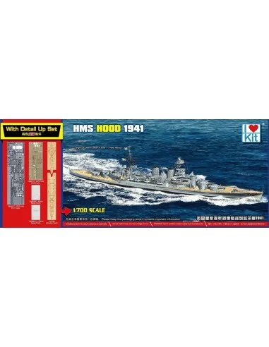 [NO_DESC] Top Grade HMS HOOD 1941, 1/700 - I LOVE KIT 65703