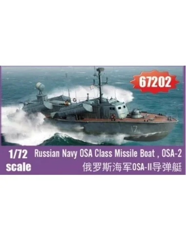 Russian Navy OSA Class Missile Boat, OSA-2, 1/72 - I LOVE KIT 67202
