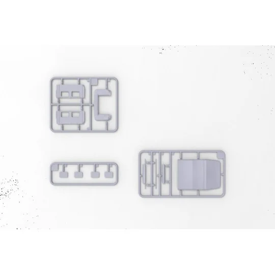 FJ43 SUV with Soft top IDF & LAF, 1/35 - AK Interactive AK35004