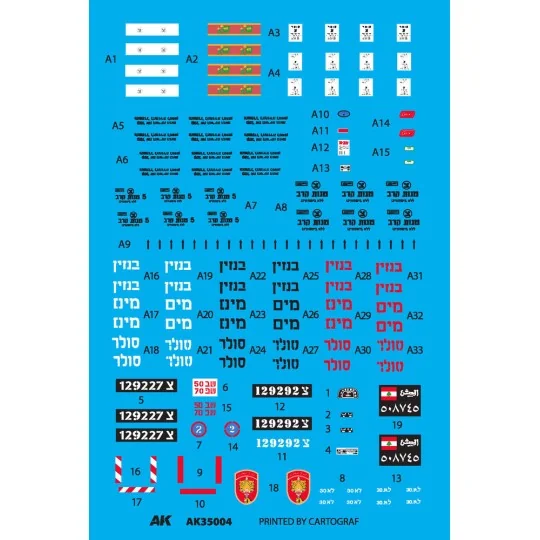 FJ43 SUV with Soft top IDF & LAF - AK Interactive AK35004