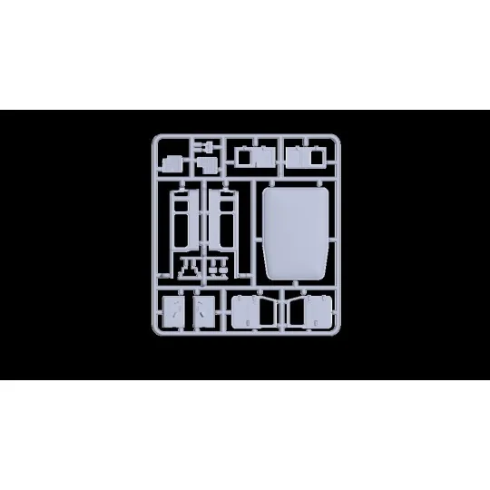 FJ43 SUV with Soft top IDF & LAF, 1/35 - AK Interactive AK35004