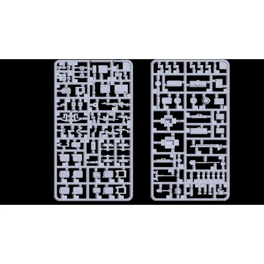 FJ43 SUV with Soft top IDF & LAF, 1/35 - AK Interactive AK35004