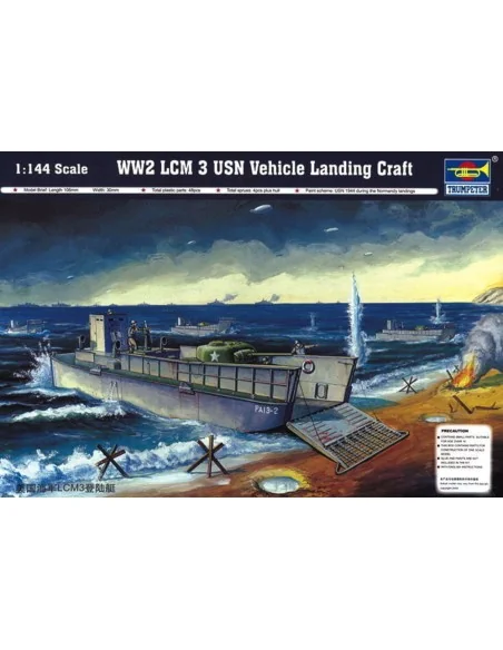 US Landungsboot LCM (3), 1/144 - Trumpeter 00102