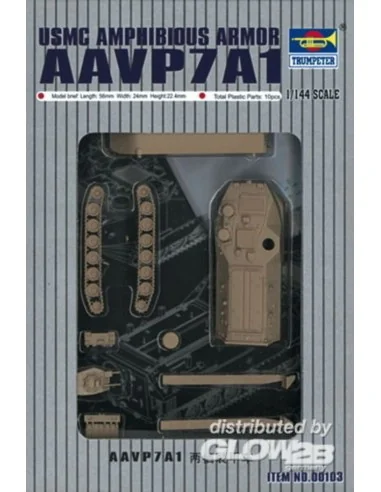 [NO_DESC] AAVP7A1 Amphibienfahrzeug, 1/144 - Trumpeter 00103