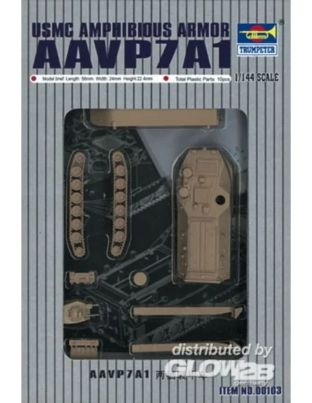 AAVP7A1 Amphibienfahrzeug, 1/144 - Trumpeter 00103