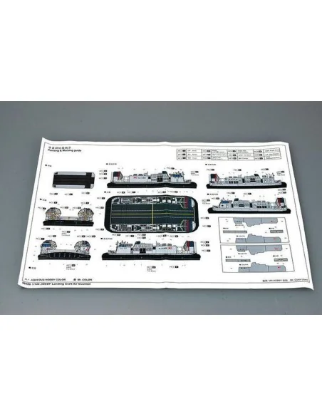 JMSDF Landing Craft Air Cushion, 1/144 - Trumpeter 00106