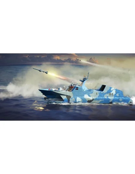 PLA Navy Type 22 Missile Boat, 1/144 - Trumpeter 00108