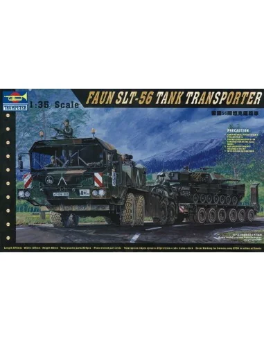 FAUN Elefant SLT-56 Panzer-Transporter, 1/35 - Trumpeter 00203