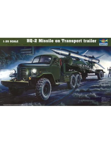 HQ-2 Guideline Missile w/Loading Cabin, 1/35 - Trumpeter 00205