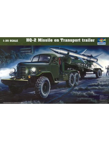 HQ-2 Guideline Missile w/Loading Cabin, 1/35 - Trumpeter 00205