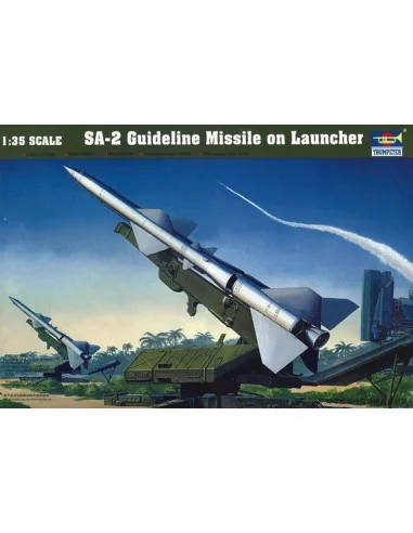 SA-2 Guideline Missile w/Launcher Cabin, 1/35 - Trumpeter 00206
