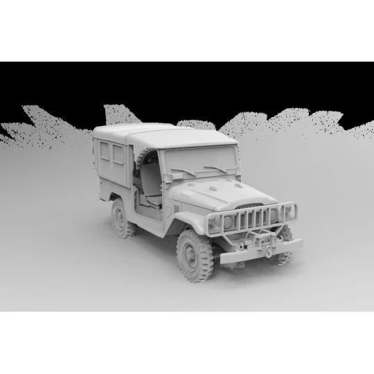 FJ43 SUV with Soft top IDF & LAF - AK Interactive AK35004