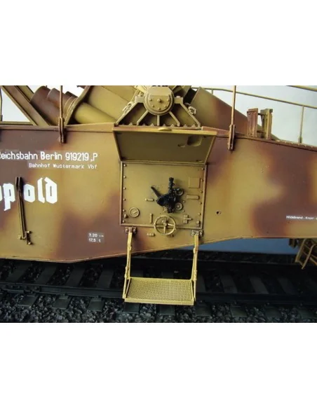 Eisenbahngeschütz Leopold 280mm K5 (E), 1/35 - Trumpeter 00207
