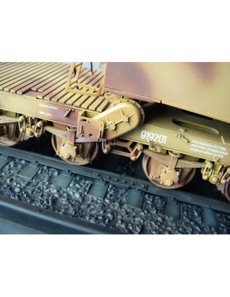 Eisenbahngeschütz Leopold 280mm K5 (E), 1/35 - Trumpeter 00207