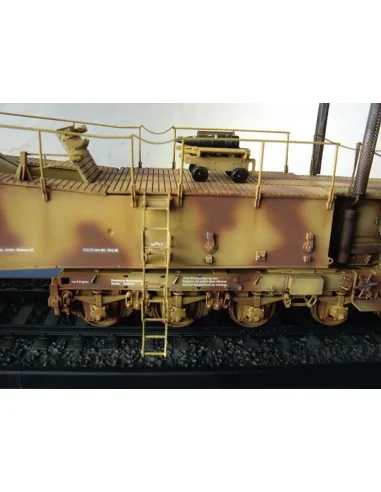 Eisenbahngeschütz Leopold 280mm K5 (E), 1/35 - Trumpeter 00207