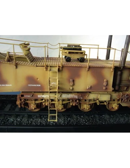 Eisenbahngeschütz Leopold 280mm K5 (E), 1/35 - Trumpeter 00207