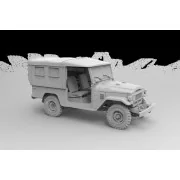 FJ43 SUV with Soft top IDF & LAF - AK Interactive AK35004