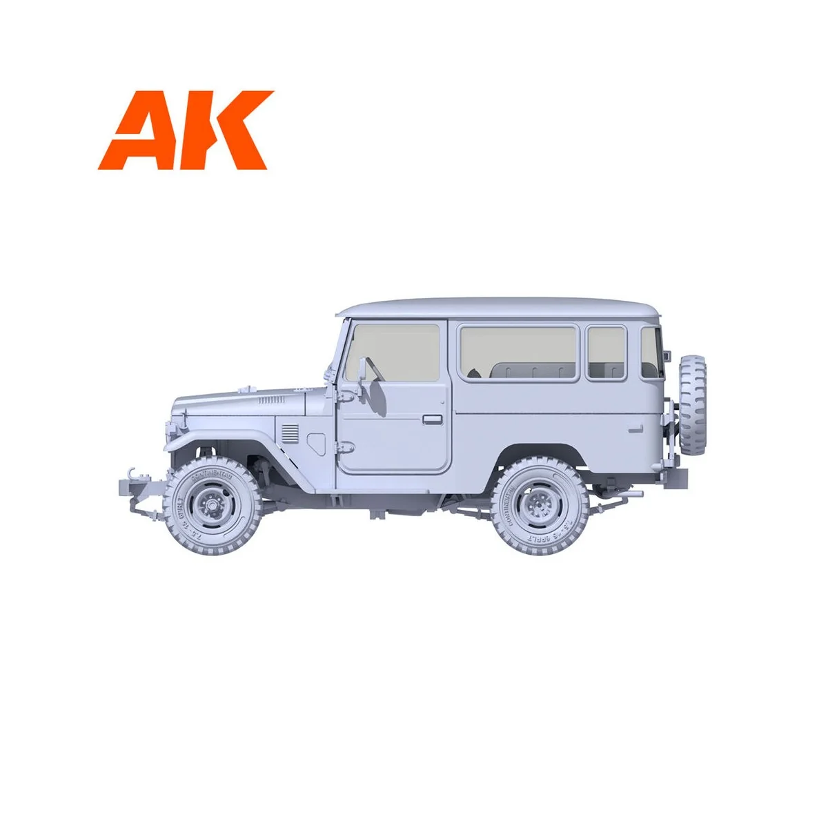 FJ43 SUV with Hard top, 1/35 - AK Interactive AK35001 FJ43 SUV with Hard top, 1/35 - AK Interactive AK35001
