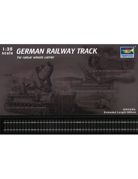 German Railway Track Set, 1/35 - Trumpeter 00213