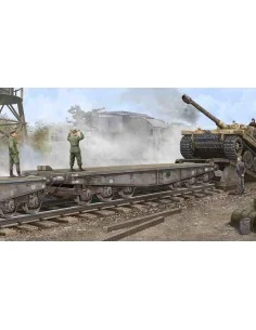 Schwere Plattformwagen Type SSyms 80, 1/35 - Trumpeter 00221