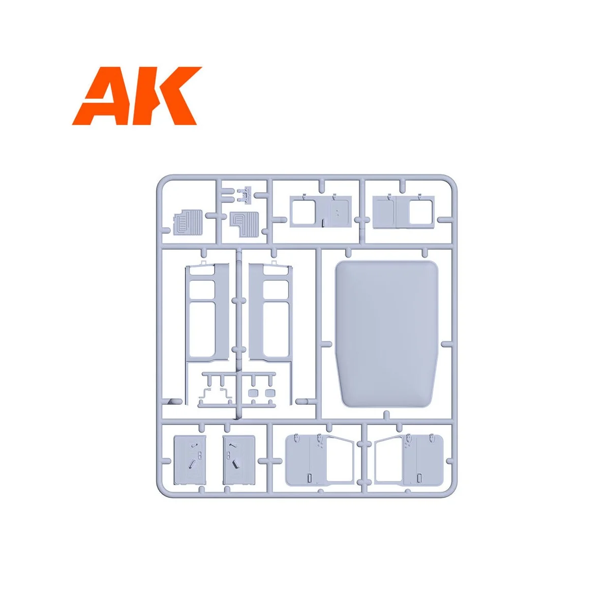 FJ43 SUV with Hard top, 1/35 - AK Interactive AK35001 FJ43 SUV with Hard top, 1/35 - AK Interactive AK35001