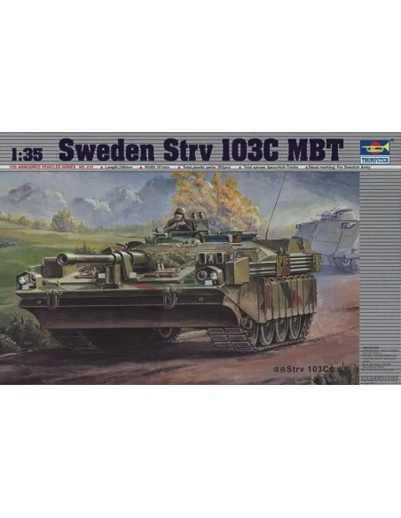 Schwedischer Schwerer Panzer Strv 103C, 1/35 - Trumpeter 00310