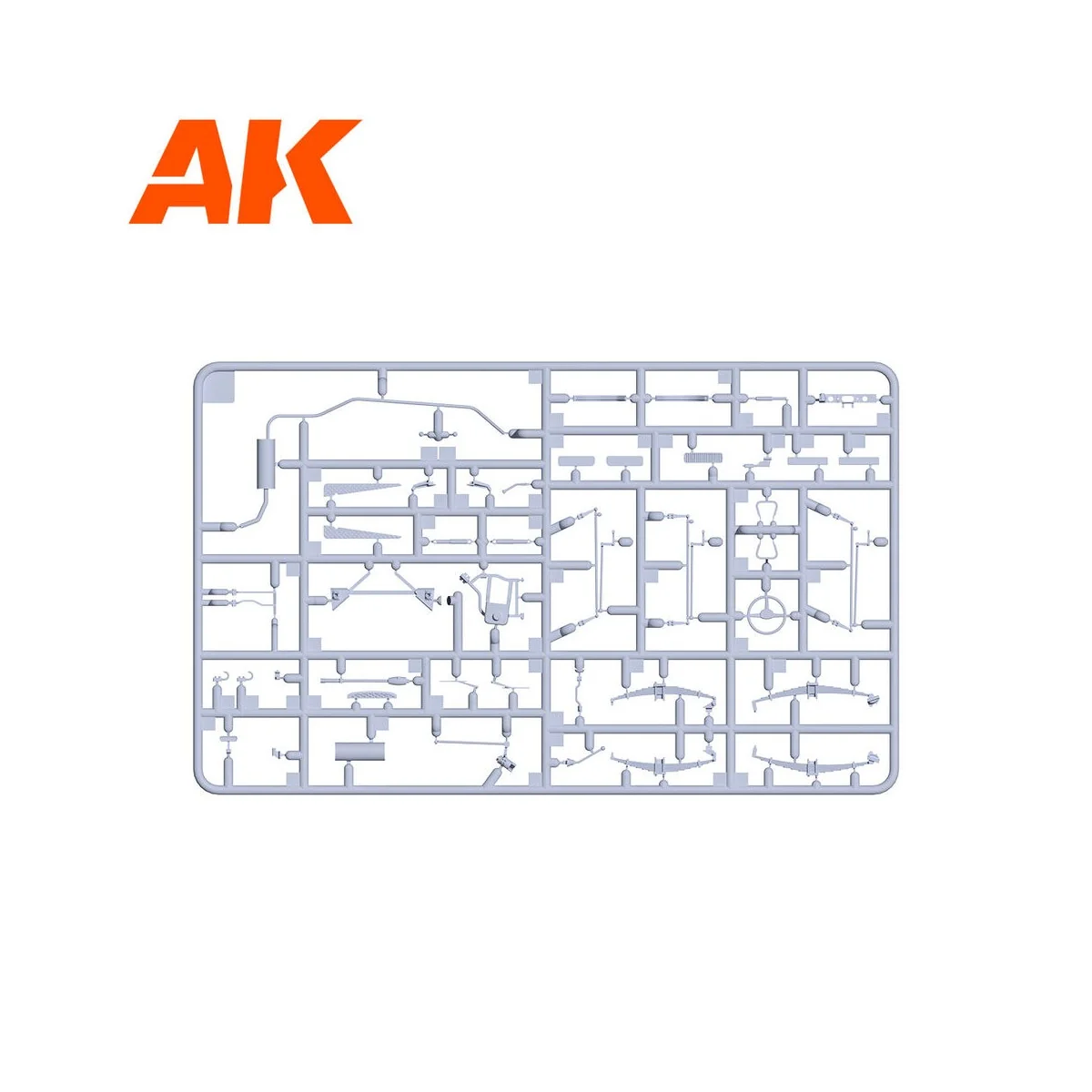 FJ43 SUV with Hard top, 1/35 - AK Interactive AK35001 FJ43 SUV with Hard top, 1/35 - AK Interactive AK35001