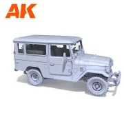 FJ43 SUV with Hard top, 1/35 - AK Interactive AK35001 FJ43 SUV with Hard top, 1/35 - AK Interactive AK35001